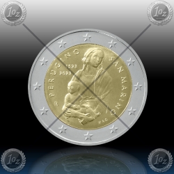 2 EVRO SAN MARINO 2023 "Perugino" BU 2 EVRO SAN MARINO 2023 "Perugino" BU